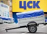 Прицеп автомобильный Титан 1713-Ф 1700х1300х500 + тент и каркас